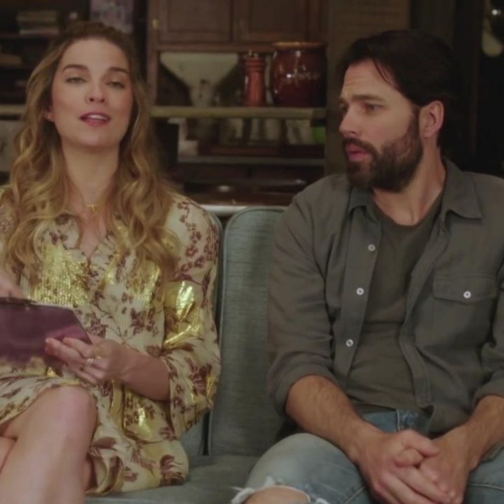 Alexis's Gold Foil Shirt Dress by DVF